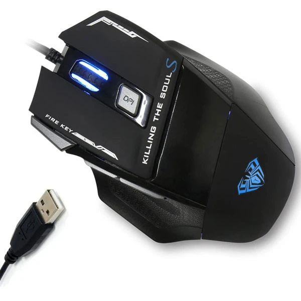 پخش موس با سیم AULA مدل S12 تک و عمده کد z1582
