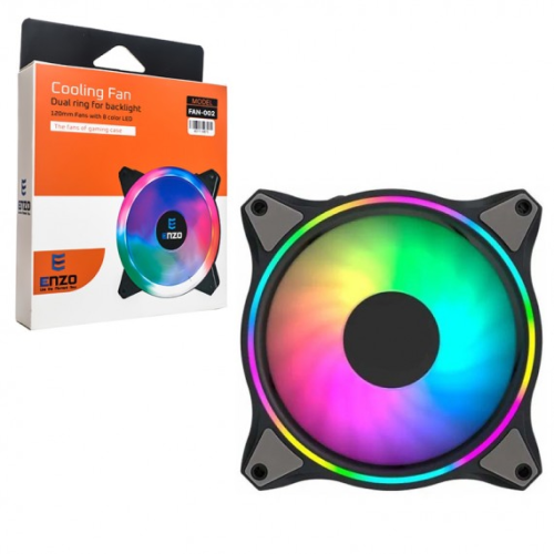 خرید فن کیس انزو مدل FAN002 تک و عمده کد z1589