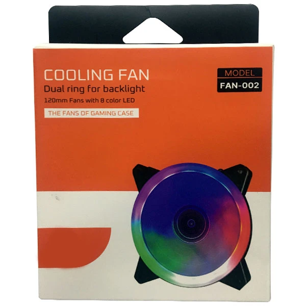 خرید فن کیس انزو مدل FAN002 تک و عمده کد z1589
