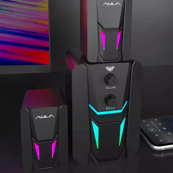 پخش اسپیکر لپ تاپ AULA مدل N189 تک و عمده کد Z1608