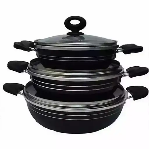 خرید ست تابه گرانیت بدون درب تک و عمده کد L820