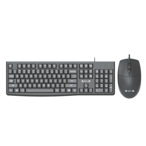 پخش کیبورد و موس با سیم AULA مدل  AC105 تک و عمده کدZ1624