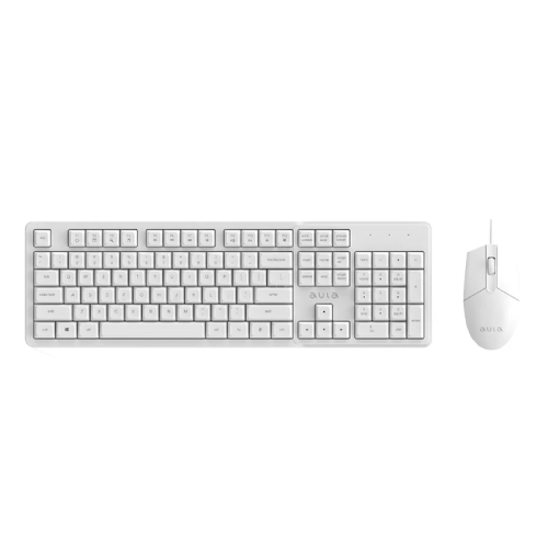 پخش کیبورد و موس با سیم AULA مدل AC105 تک و عمده کدZ1626
