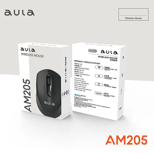 پخش ماوس بی سیم آئولا مدل AM205 تک و عمده کدG4911
