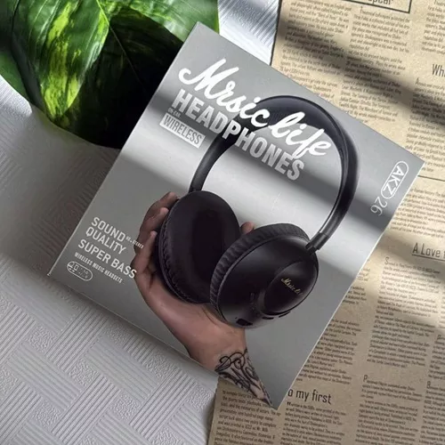 پخش  هدفون بلوتوثAKZ-26  تک و عمده کدP676