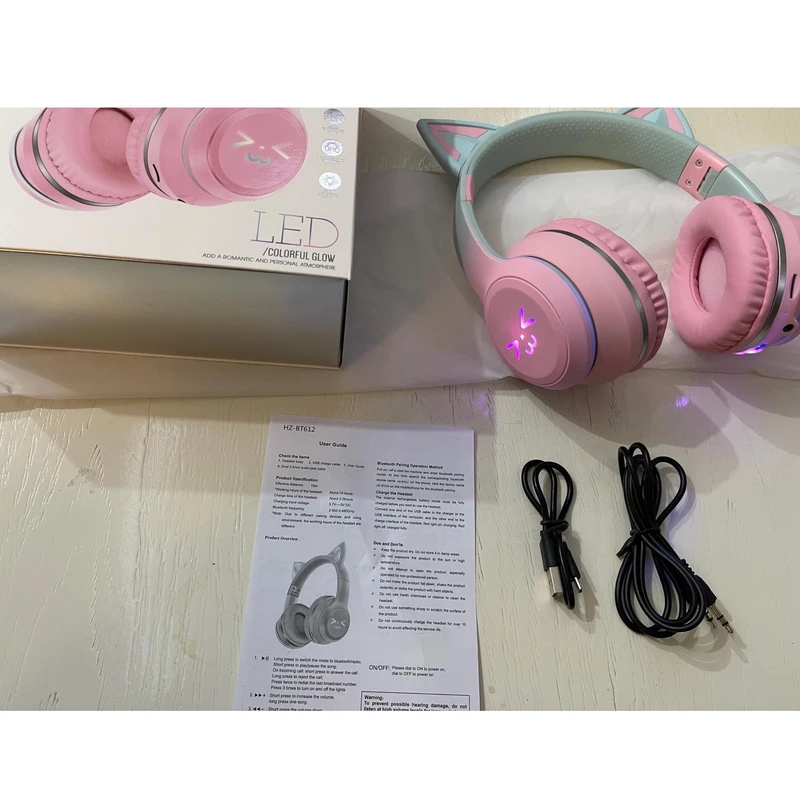 Bluetooth-headphones-cat-design-model-hz-bt612-single-and-major-