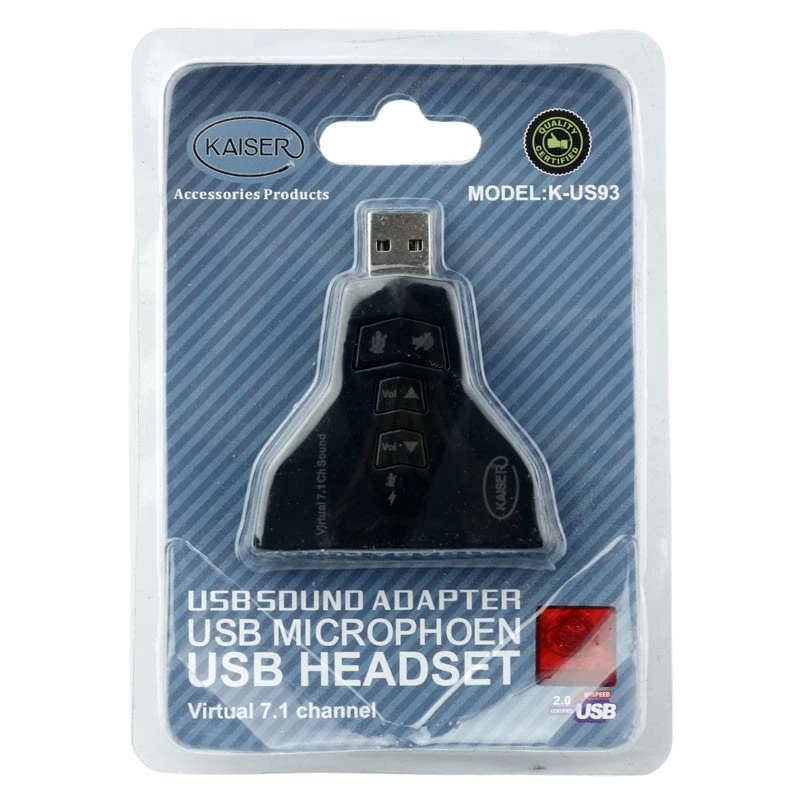 پخش کارت صدا USB موشکی 4 کاناله تک و عمده کد Z1654