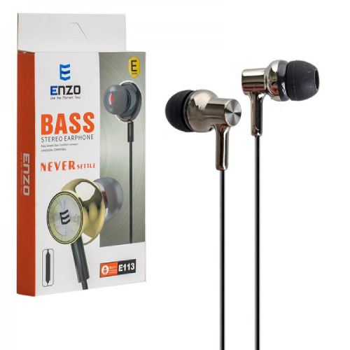 خرید هندزفری انزو مدل E113 تک و عمده کد Z1659