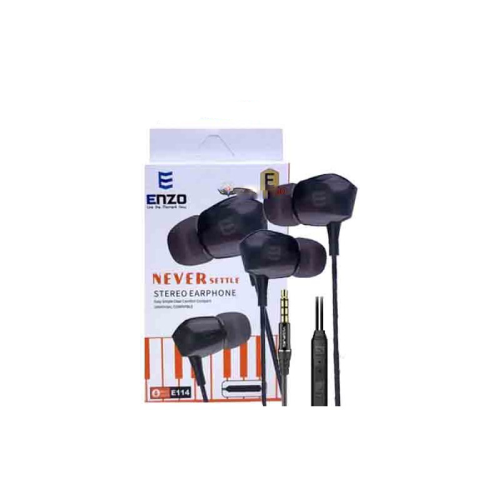 پخش هندزفری انزو مدل E114 تک و عمده کد Z1662