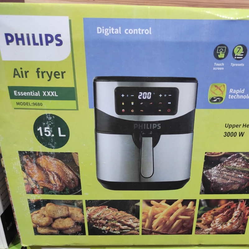 سرخ کن فیلیپس مدل 9680 ظرفیت ۱۵ لیتر کد E823 تک و عمده