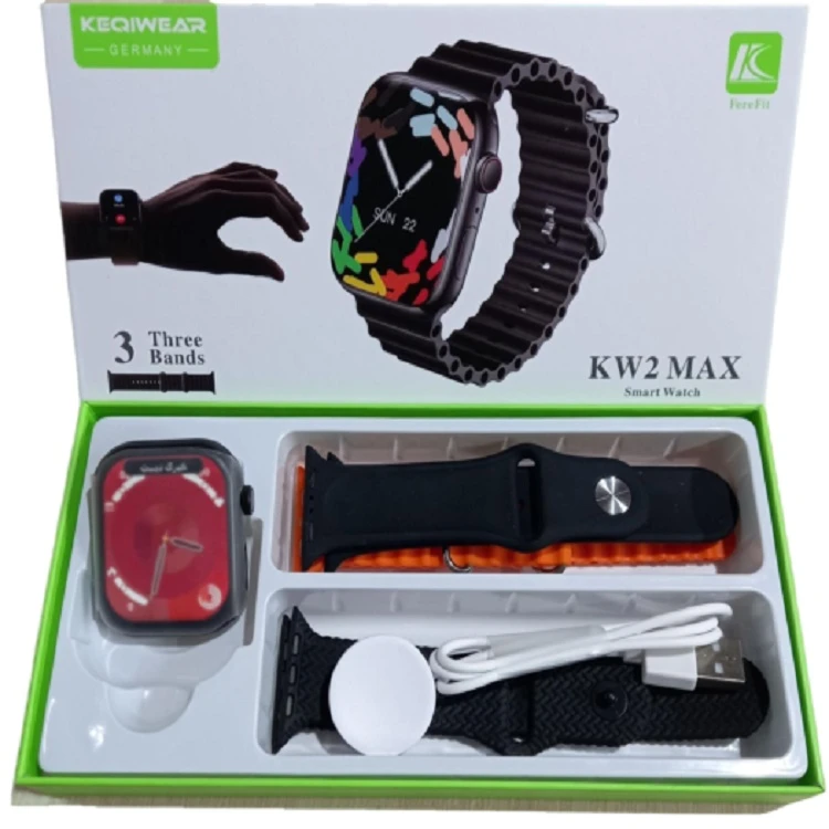 پخش ساعت هوشمند مدل KW28MAX تک و عمده کدP704
