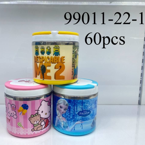 پخش ظرف غذای استیل یک طبقه دسته تاشو کودک تک و عمده کدZ1714