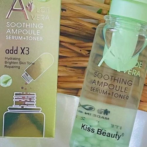 خرید سرم و تونر آلوئه‌ورا کیس بیوتی Kiss Beauty تک و عمده کدZ1767