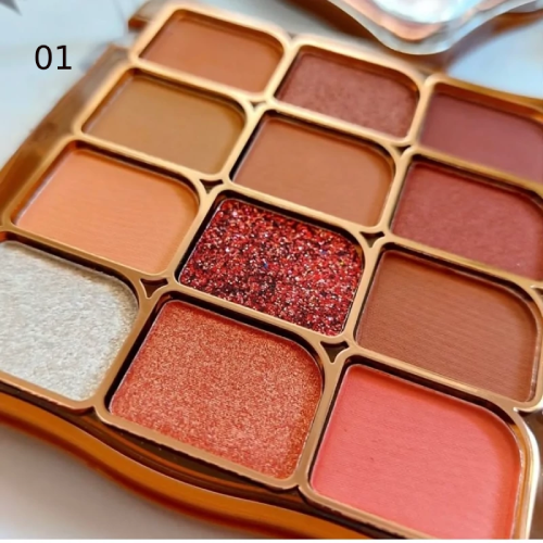 پخش پالت سایه 12 رنگ Choco Gift تک و عمده کدZ1774