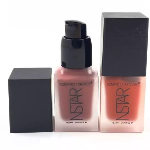 خرید رژگونه مایع پمپی رومانتیک فوراور مدل NSTAR تک و عمده کدZ1777