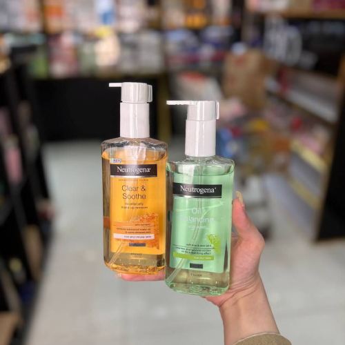 خرید ژل شستشو صورت پمپی نوتروژینا Neutrogena تک و عمده کدZ1779