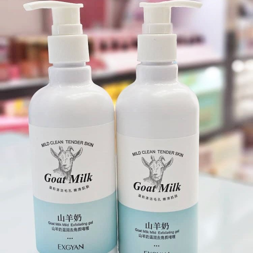 پخش شاور ژل شیر بز 500 میلی لیتر اکسگین Exgyan تک و عمده کدZ1782