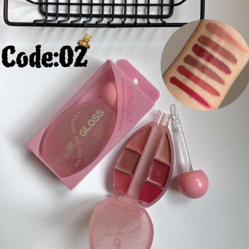پخش پالت رژلب خمیری kevin coco تک و عمده کد Z1816