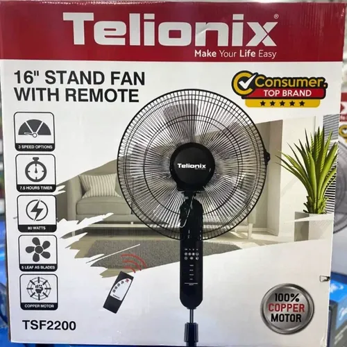 پخش پنکه ایستاده تلیونیکس مدل TSF 2200 تک و عمده کد t1337
