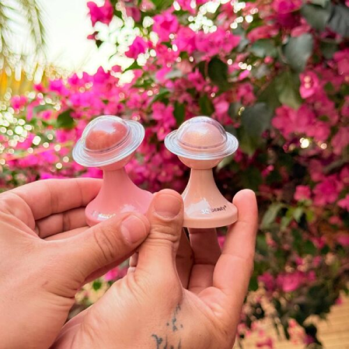 خرید رژگونه طرح سفینه فضایی 3qbeauty تک و عمده کد Z1827