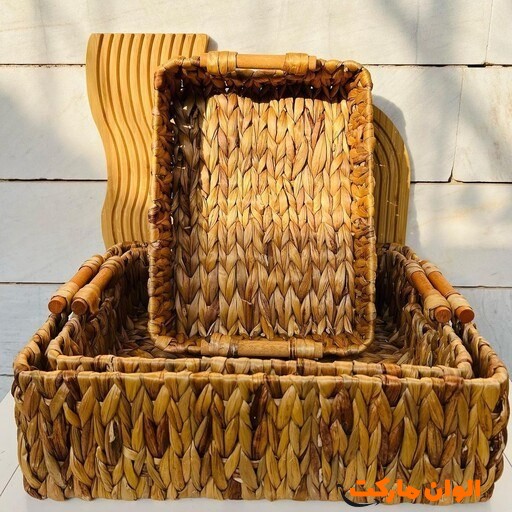 پخش عمده سبد نون حصیری تک و عمده کد L861