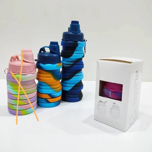 خرید-قمقمه-سیلیکونی-طرح-hello-تک-و-عمده-کد-l862