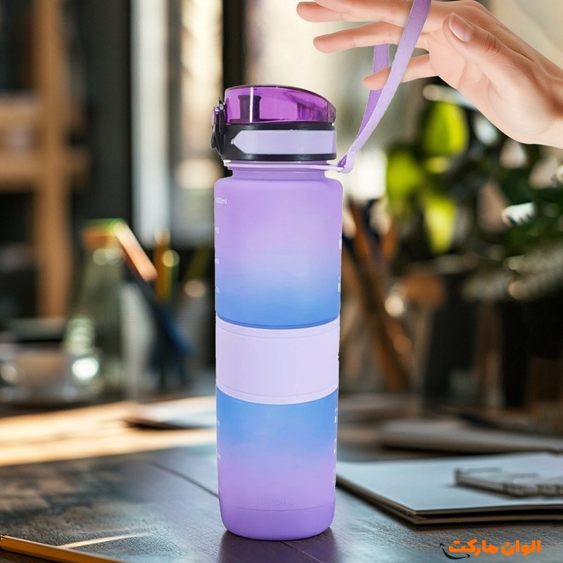 پخش عمده قمقمه سیلیکونی طرح Hello تک و عمده کد L863