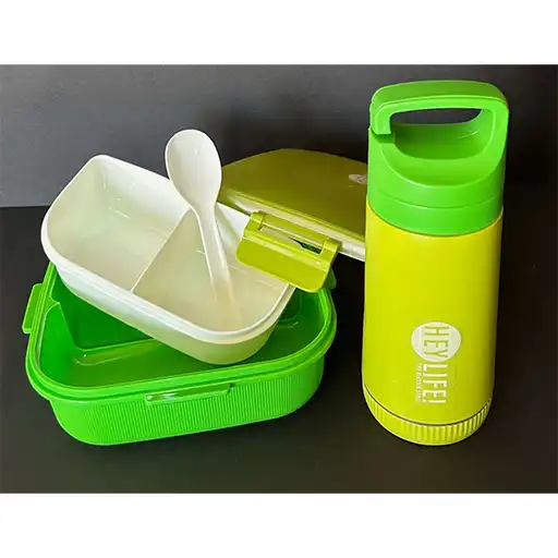 Lunch Box & Water Bottle Set