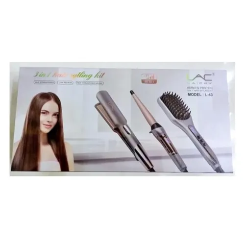 کیت آرایشی مو 3 در 1 لایچی مدل L-43 تک و عمده کد t1300