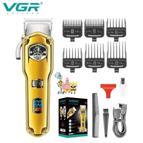 پخش ماشین اصلاح سر و صورت وی جی آر مدل V-693 تک و عمده کد t1321