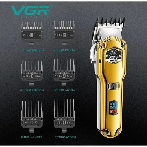 پخش ماشین اصلاح سر و صورت وی جی آر مدل V-693 تک و عمده کد t1321