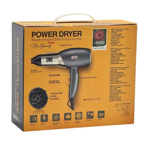 سشوار حرفه‌ای دی اس پی مدل 37190 تک و عمده کد t1324