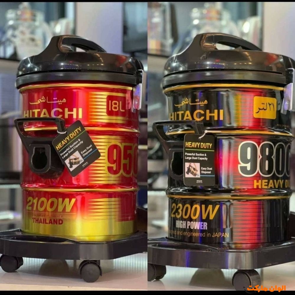 خرید جاروبرقی سطلی هیتاچی مدلCV-9800Y  تک و عمده کد t1344