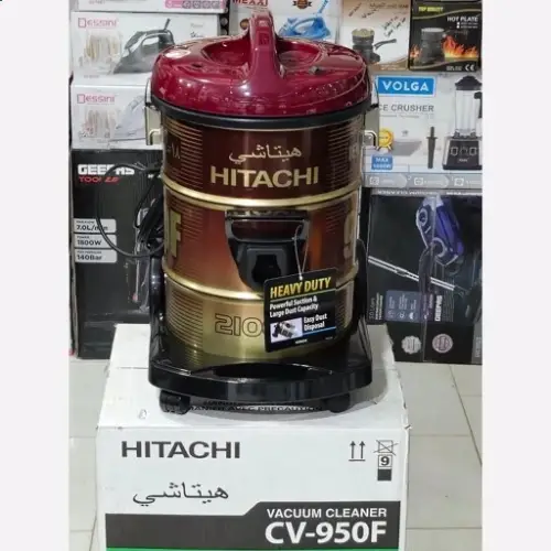 پخش جاروبرقی سطلی هیتاچی مدل CV-950F تک و عمده کد t1345