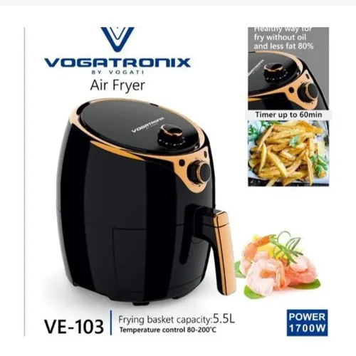 پخش سرخ‌کن بدون روغن وگاترونیکس مدل VE-103 تک و عمده کد t1349