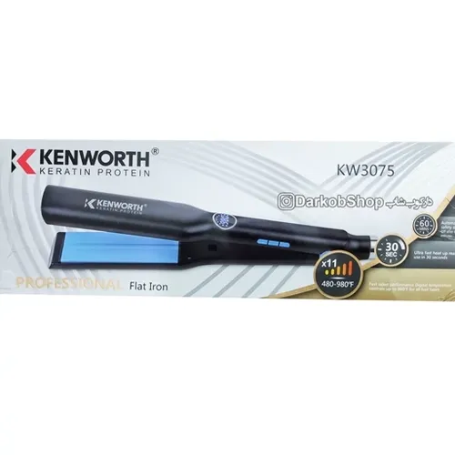 پخش دستگاه اتو مو حرفه‌ای کنورث KW-3075 تک و عمده کد t1357