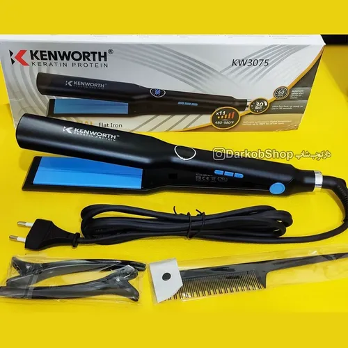 پخش دستگاه اتو مو حرفه‌ای کنورث KW-3075 تک و عمده کد t1357
