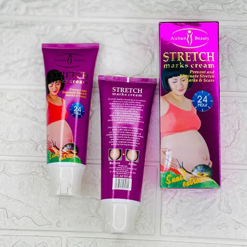 Spreading cream for stomach and skin cracks, new model, code g5035