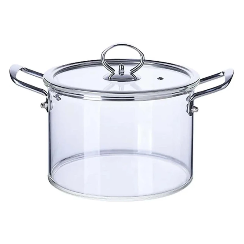 Pyrex-pot-steel-handle-45-liter-single-and-large-پ