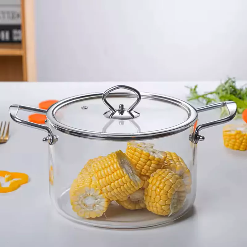 Pyrex-pot-steel-handle-35-liter-single-and-large-