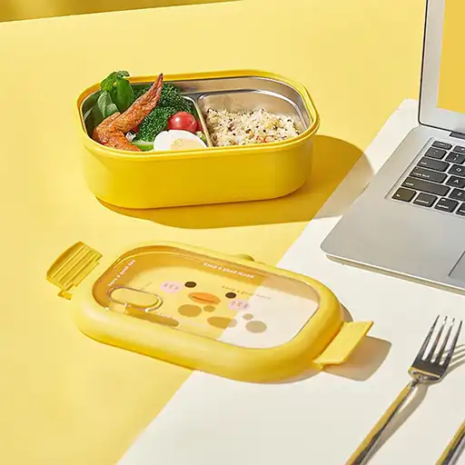 Kids Lunch Box Chicken Design