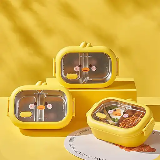 Kids Lunch Box Chicken Design