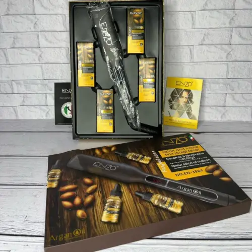 پخش اتومو کراتینه انزو EN-3984 به همراه روغن مخصوص کد E952 تک و عمده