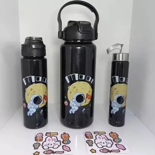 3-piece flask-single-and-large-