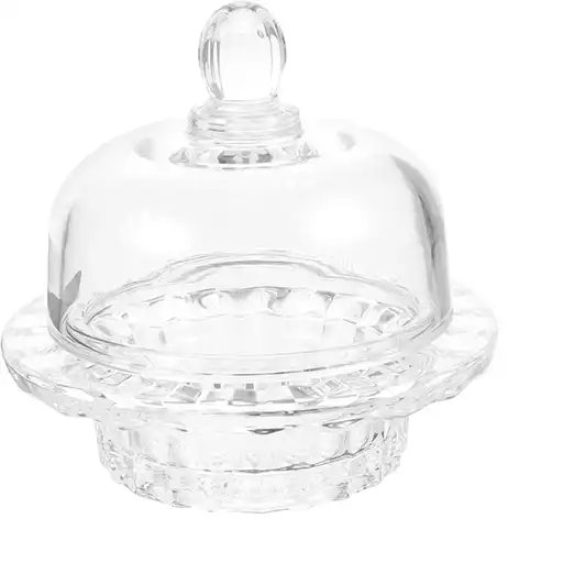 Deli Crystal Honey Jar | Imported Transparent Luxury Serving Bowl