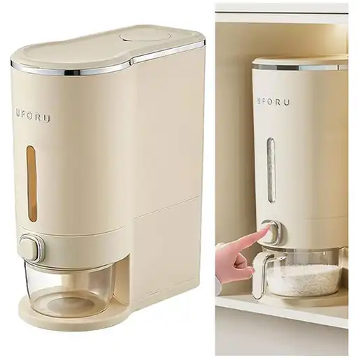 Euphorio Acrylic Rice Storage | Premium Quality & Modern Design