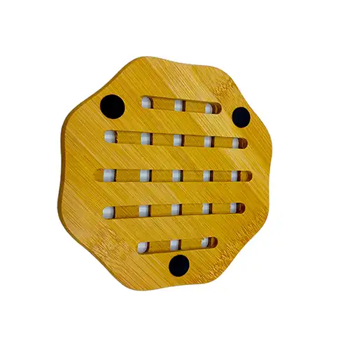 Bamboo Trivet Octagon