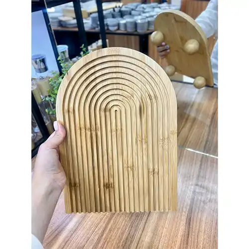 Bamboo Rainbow Design Riser