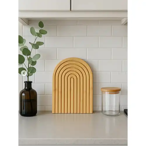 Bamboo Rainbow Design Riser