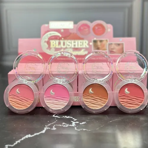 پخش رژ گونه ماه هدا موجی BLUSHER  تک و عمده کد G5139